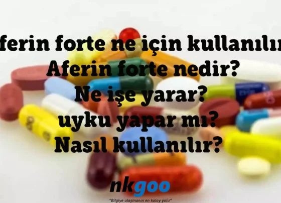 Aferin forte ne için kullanılır