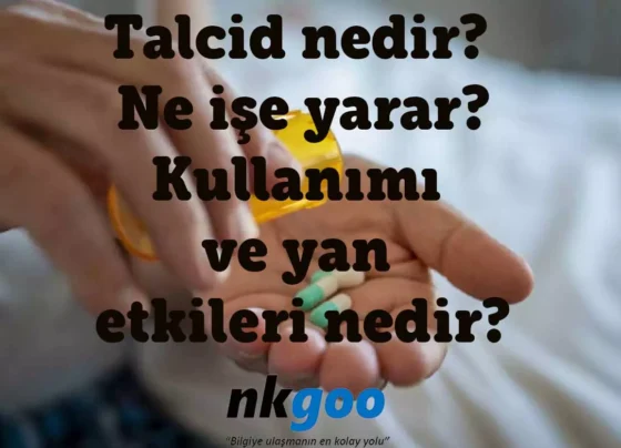 talcid nedir