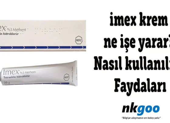 imex krem ne ise yarar