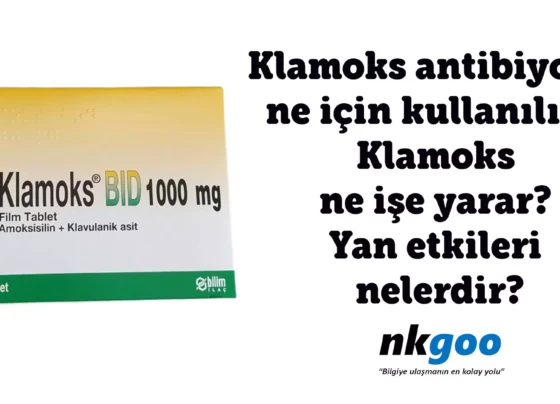 klamoks antibiyotik ne icin kullanilir