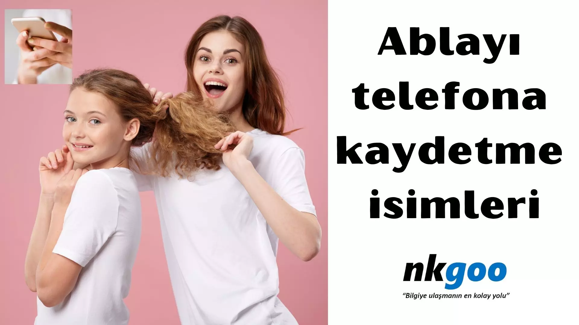 Ablayı telefona kaydetme isimleri, 130 adet