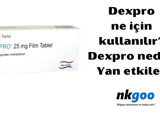 Dexpro ne icin kullanilir