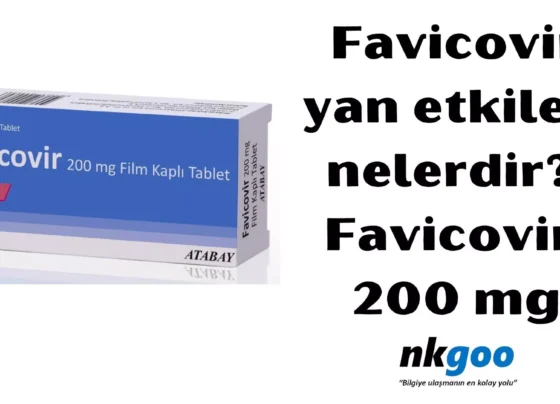 Favicovir yan etkileri