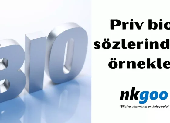 priv bio sozleri