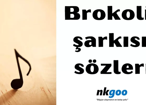 Brokoli sarkisi sozleri