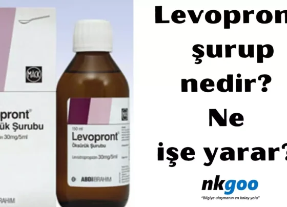 Levopront surup ne ise yarar