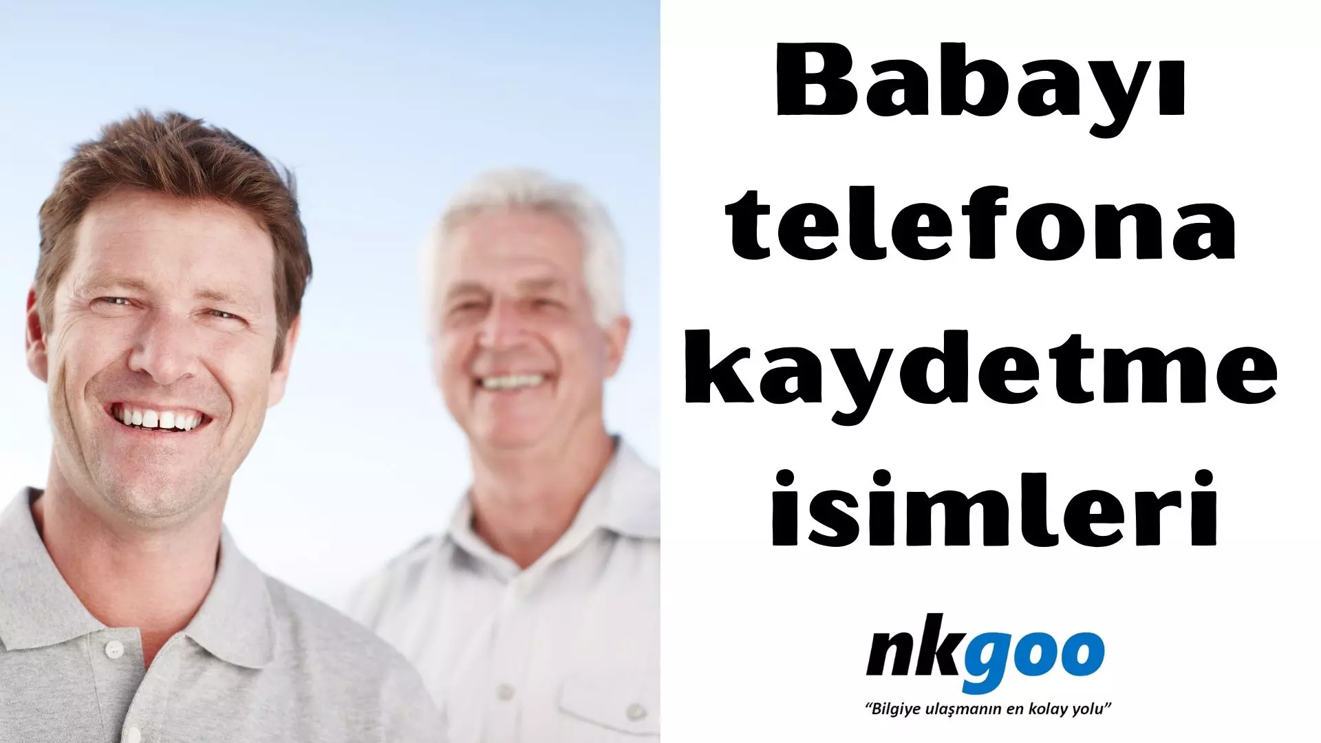 Babayı telefona kaydetme isimleri, 115 isim