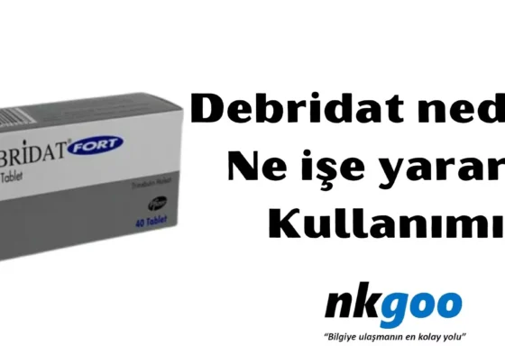 Debridat nedir