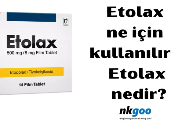 Etolax ne icin kullanilir