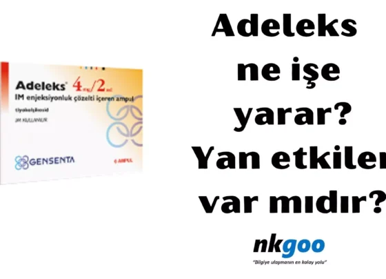 Adeleks ne işe yarar