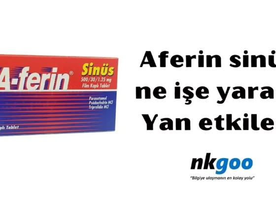 Aferin sinüs ne işe yarar