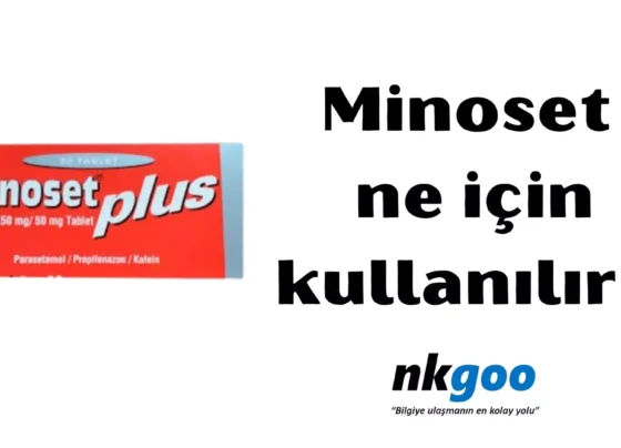 Minoset ne için kullanılır