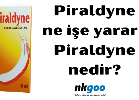 Piraldyne ne işe yarar