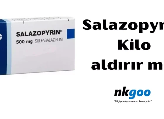 Salazopyrin Kilo aldırırmı