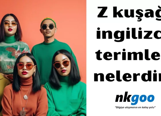 Z kuşağı ingilizce terimleri