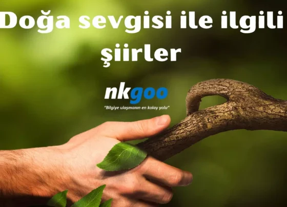 Doğa sevgisi ile ilgili şiirler