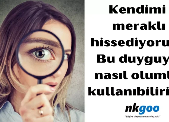 Kendimi meraklı hissediyorum