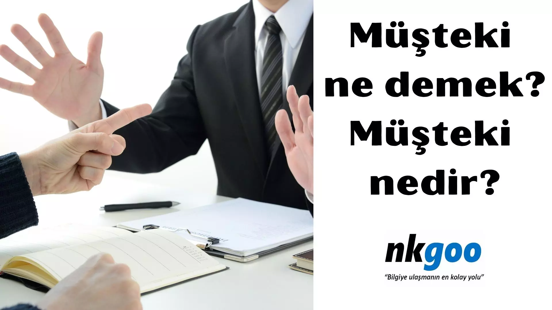 Müşteki ne demek? Müşteki nedir?