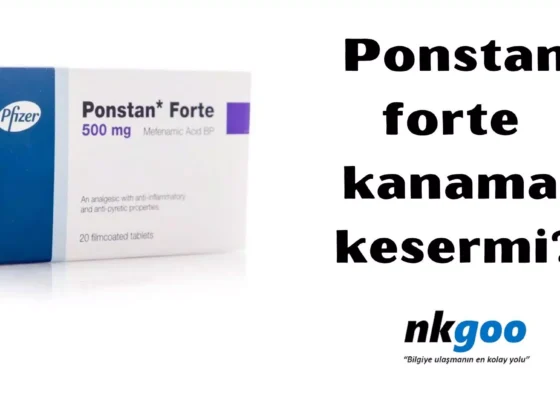 Ponstan forte kanama kesermi