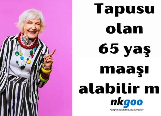 Tapusu olan 65 yaş maaşı alabilir mi