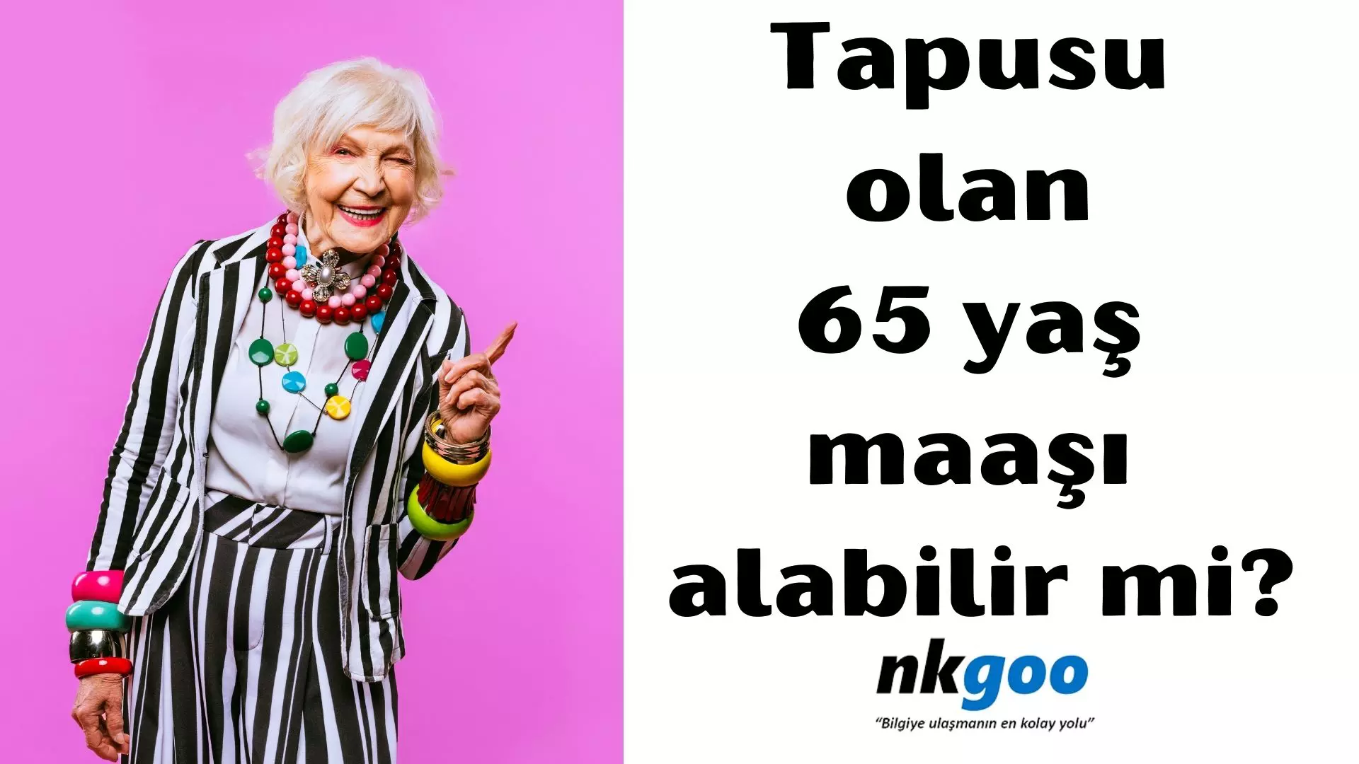 Tapusu olan 65 yaş maaşı alabilir mi?