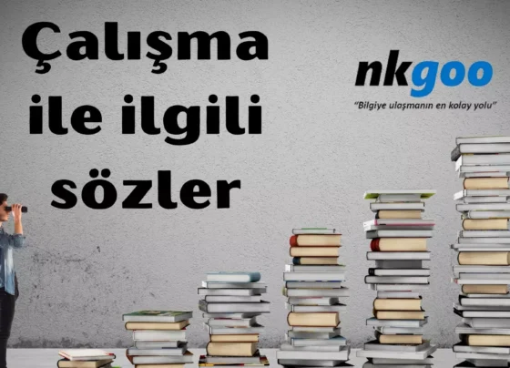 çalışma ile ilgili sözler