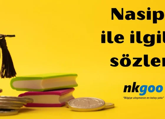 nasip ile ilgili sözler