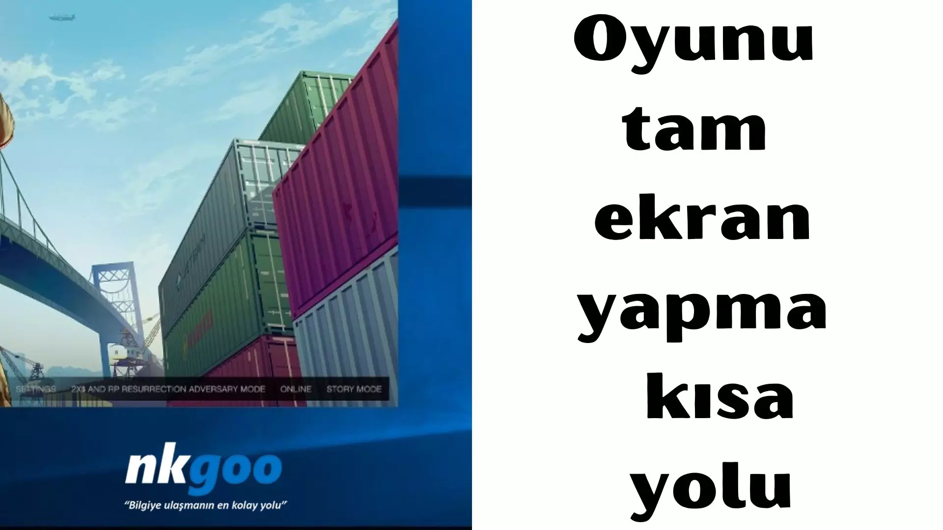 Oyunu tam ekran yapma nasıl olur? 3 adımı