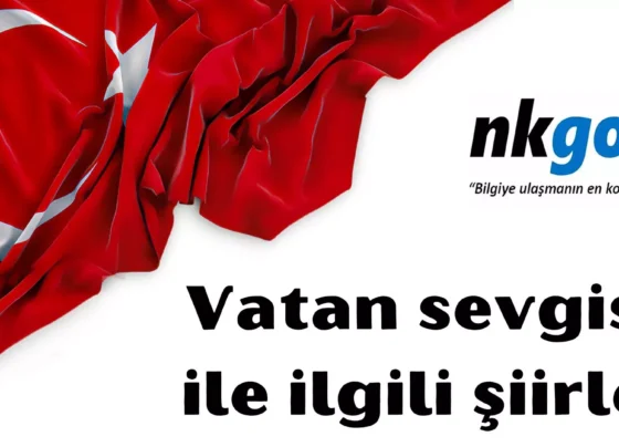 vatan sevgisi ile ilgili şiirler