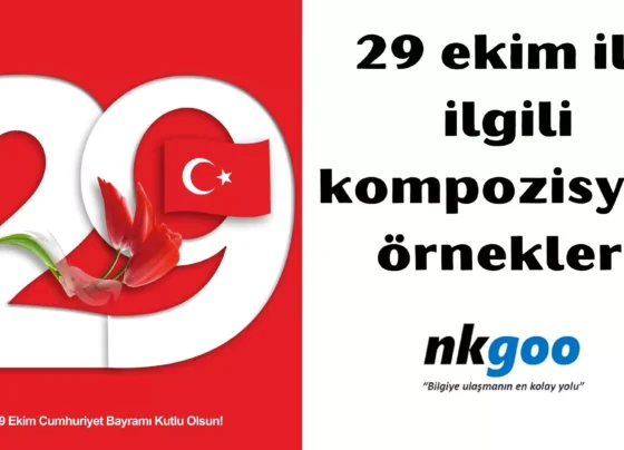 29 ekim ile ilgili kompozisyon