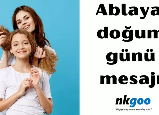 Ablaya doğum günü mesajı