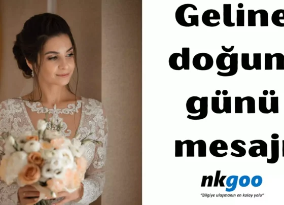 Geline doğum günü mesajı