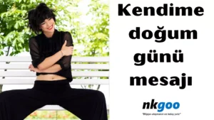 Kendime doğum günü mesajı 