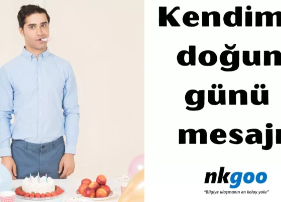 Kendime doğum günü mesajı