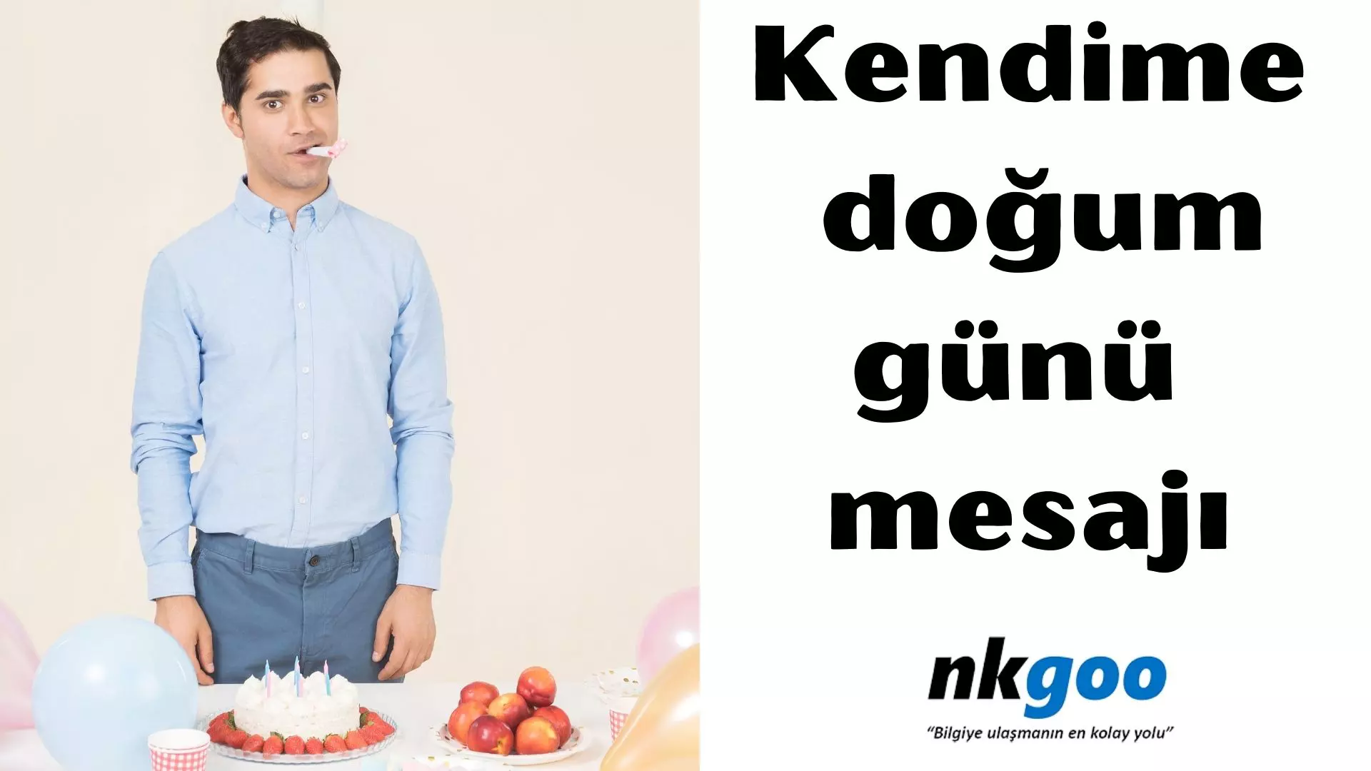 Kendime doğum günü mesajı | 50 mesaj