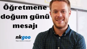 Öğretmene doğum günü mesajı