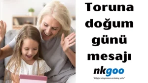 Toruna doğum günü mesajı