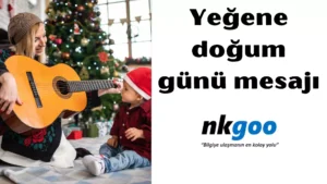 Yeğene doğum günü mesajı 