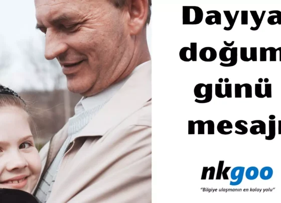 dayıya doğum günü mesajı