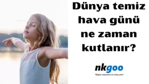 dünya temiz hava günü