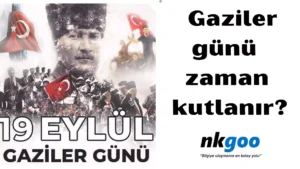 gaziler günü ne zaman 