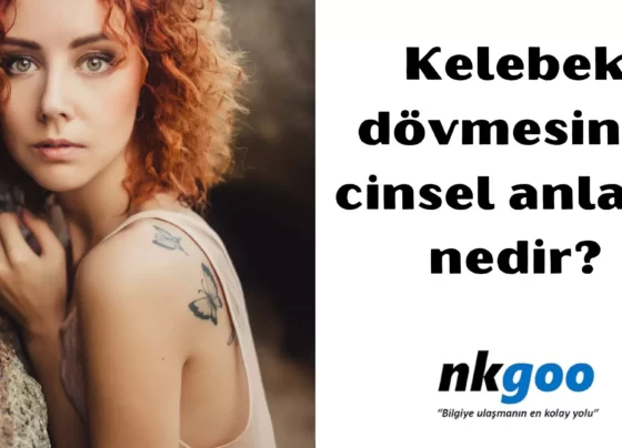 Kelebek dövmesinin cinsel anlamı