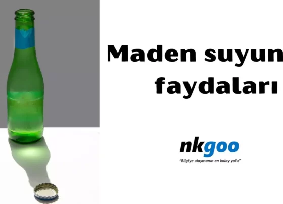 maden suyunun faydaları